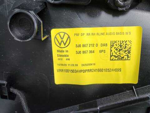 Foto 3ª: Asientos Traseros Volkswagen Passat CJ5) 2.0 TDI 193 193CV 142KW [DXNB] (2024)