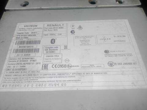 Foto 3ª: Sistema Audio Radio CD Renault Megane 1.2 TCE 130 B9MR) HATCHBACK 130CV 97KW IV HATCHBACK B9A/M/N_) [H5F 408]