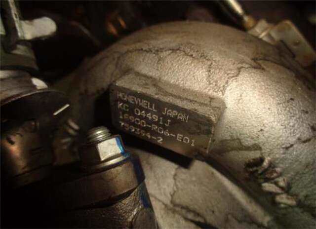Foto 2ª: Turbocompresor Honda Crv 2.2 CTDI (RD8)(2002 _) [N22A2]