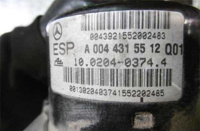 Abs Mercedes Clase C 160 3.2 32 AMG (203.065) [3.2 LTR. - 260 KW CAT]