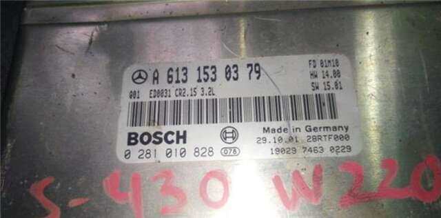 Centralita Motor ECU Mercedes Clase S 220 4.3 430 (220.070) [4.3 LTR. - 205 KW V8 24V CAT]