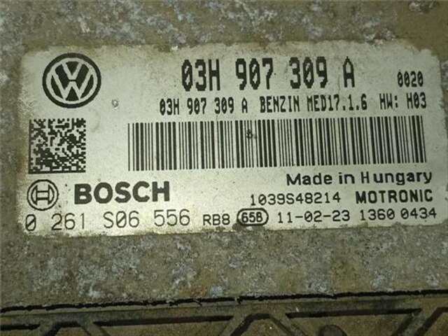 Foto 2ª: Centralita Motor ECU Volkswagen Passat 3.6 BÁSICO 4MOTION [3.6 LTR. - 220 KW V6 24V FSI]