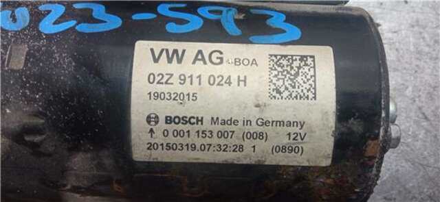 Motor de Arranque Audi A1 1.6 ADRENALIN [1.6 LTR. - 85 KW TDI]