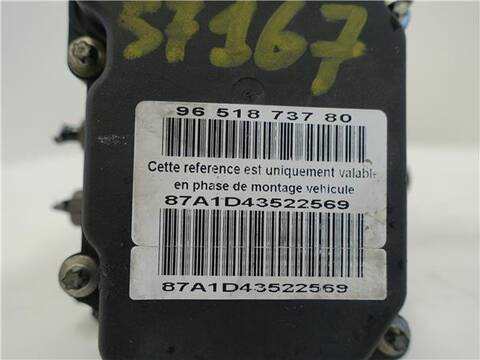 Foto 3ª: Abs Peugeot 307 2.0 HDI 90 90CV 66KW [RHY (DW10TD)] (2005)