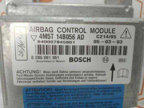 Centralita Airbag Ford C Max VERSION INDEFINIDA FOCUS CAP)