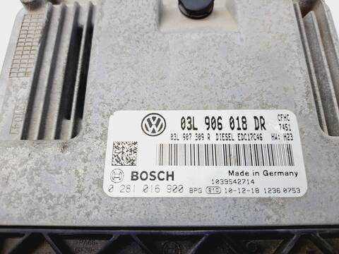 Foto 3ª: Centralita Motor ECU Volkswagen Touran 110CV 81KW [CFH] (2015)