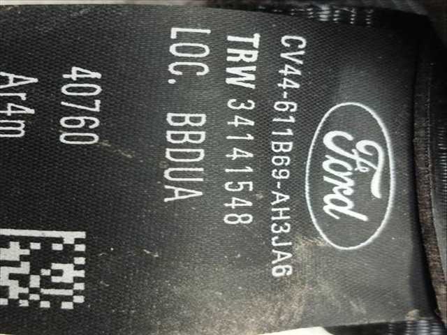 Foto 4ª: Cinturón Trasero Izquierdo Ford Kuga ST-LINE 2WD 180CV 132KW [JTMA] (2016)