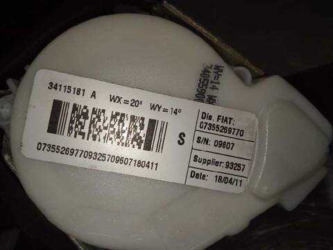 Foto 2ª: Cinturón Trasero Izquierdo Lancia Delta STEEL 105CV 77KW [944A3000] (2011)