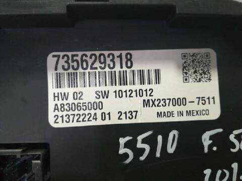 Foto 4ª: Mando Climatizador Fiat 500 1.2 G 69CV 51KW NUOVA 150) POP [G-169A4000] (2018)