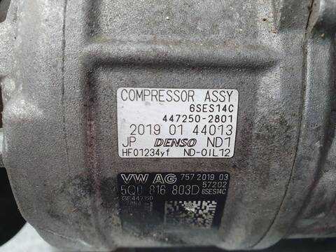 Foto 3ª: Compresor Aire Acondicionado Seat Ibiza XCELLENCE 90CV 66KW [DBY] (2019)