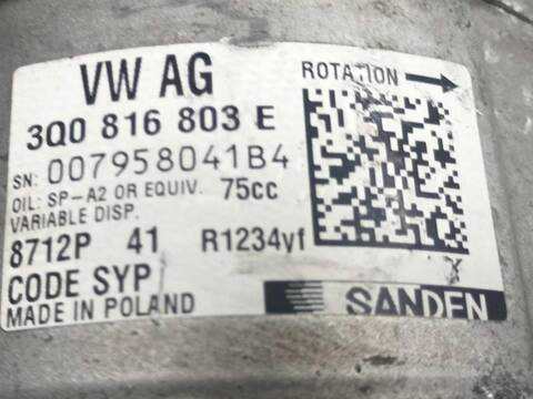 Compresor Aire Acondicionado Seat Ibiza 1.0 TSI