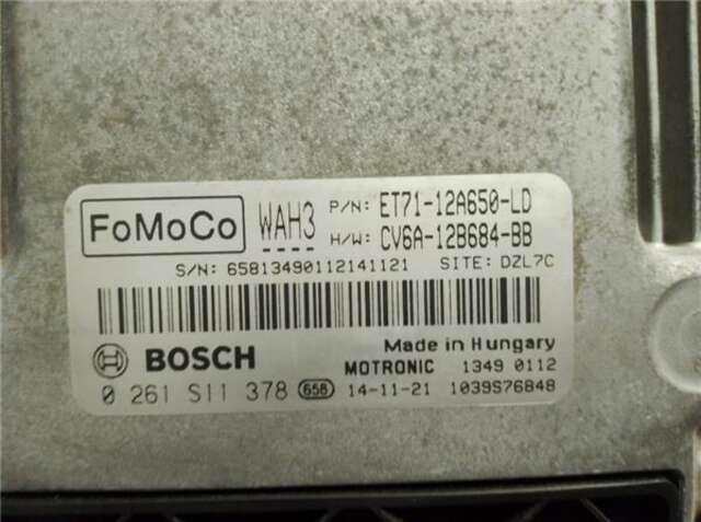Foto 3ª: Centralita Motor ECU Ford Tourneo 1.0 AMBIENTE [1.0 LTR. - 74 KW ECOBOOST CAT] [SFCA]