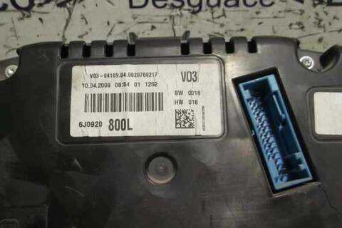 Foto 4ª: Cuadro de Instrumentos Seat Ibiza ERENCE 105CV 77KW [BLS] (2008)