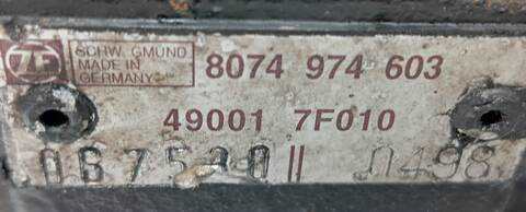 Foto 3ª: Caja Direccion Nissan Terrano 2.7 TD 101CV (1993)