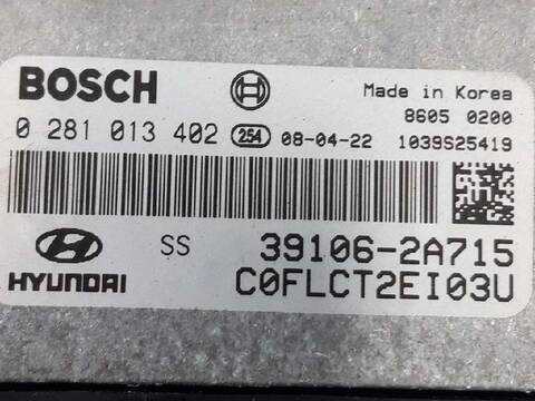 Foto 3ª: Centralita Motor ECU Hyundai i30 1.6 CRDI CAT 90CV 66KW [D4FB] (2008)