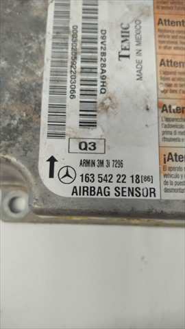 Foto 4ª: Centralita Airbag Mercedes Clase ML 400 4.0 CDI [D/628 963] (2002)