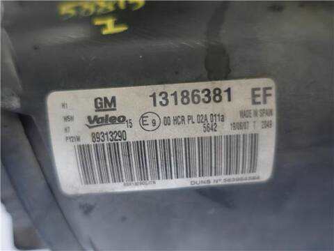 Foto 3ª: Faro Izquierdo Opel Corsa 1.2 80CV 59KW [Z 12 XEP] (2007)