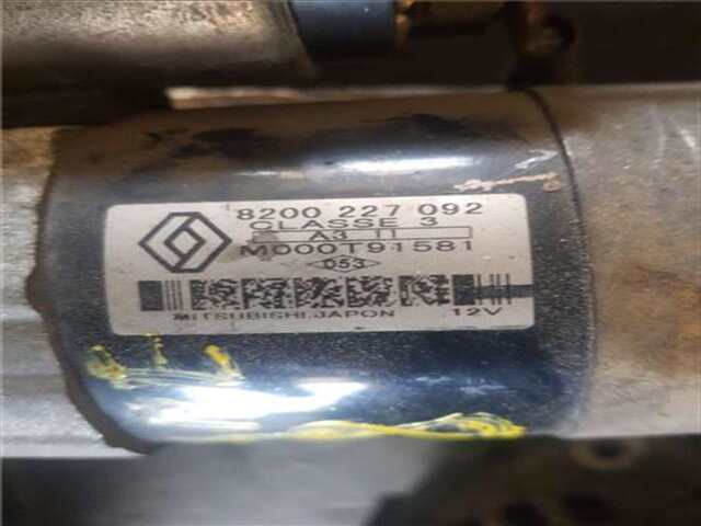 Foto 2ª: Motor de Arranque Renault Megane 1.5 AUTHENTIQUE [1.5 LTR. - 78 KW DCI DIESEL] II BERLINA 5P (10.2002-_) [K9K F7]