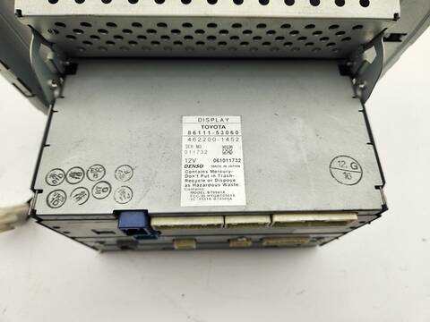 Foto 3ª: Pantalla Multifuncion Toyota Lexus 250 V6 208CV 153KW [4GR] (2006)