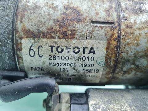 Foto 2ª: Motor de Arranque Toyota Verso 2.0 D-4D CAT 126CV 93KW [1AD-FTV] (2010)