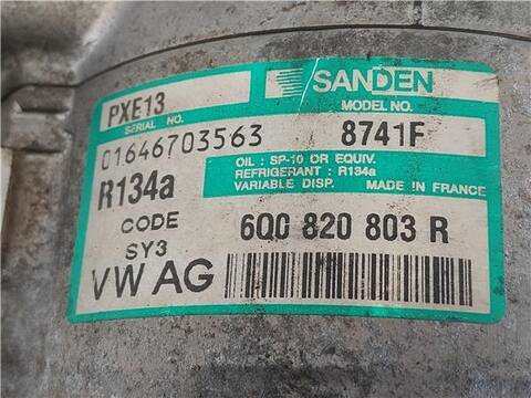 Foto 3ª: Compresor Aire Acondicionado Seat Cordoba 1.4 16V BERLINA 75CV 55KW [BKY] (2005)