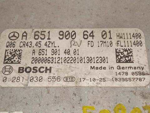 Foto 4ª: Centralita Motor ECU Mercedes Clase G 230 GLC 220 D 4MATIC 170CV 125KW [651921] (2018)