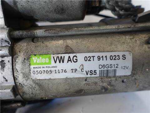 Foto 3ª: Motor de Arranque Volkswagen Golf 1.6 FSI 115CV 85KW [BLF] (2005)