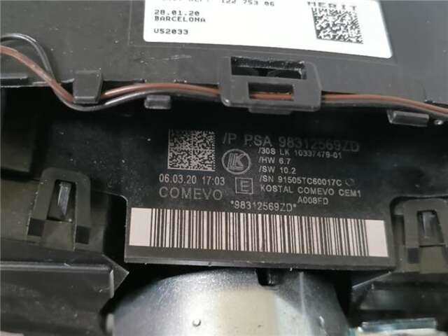 Foto 3ª: Mando Multifuncion Citroen C5 1.2 C-SERIES [1.2 LTR. - 96 KW 12V E-THP - PURETECH] [HN05]