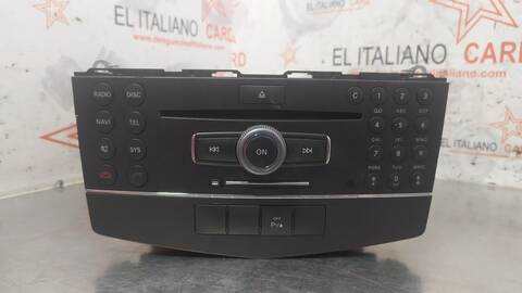 Sistema Audio Radio CD Mercedes Clase C 160 220 T CDI 204.208) 170CV 125KW FAMILIAR