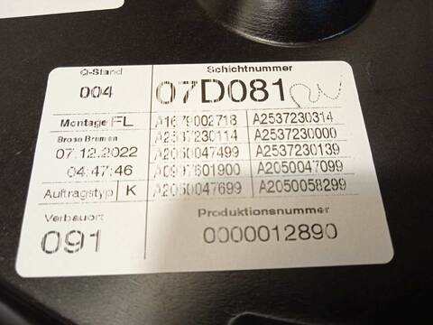 Foto 4ª: Elevalunas Eléctrico Delantero Izquierdo Mercedes Clase G 230 COUPE 211CV 155KW [654920] (2023)