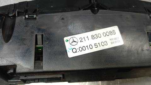 Foto 4ª: Mando Calefacción A. A. Mercedes Clase E 180 E 200 CDI 211.007) BERLINA 136CV 100KW [OM646961] (2004)