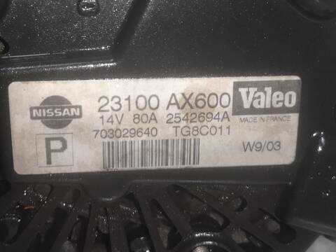 Foto 3ª: Alternador Nissan Micra CR12DE (2003)