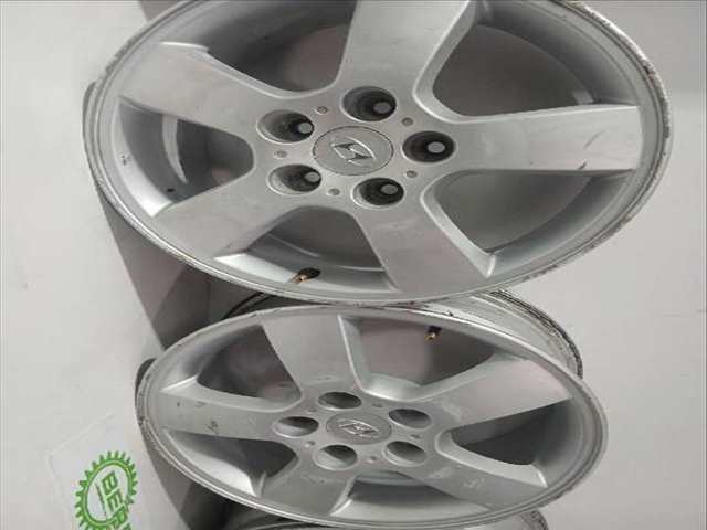 Foto 2ª: Juego LLantas Hyundai Tucson 2.0 CRDI 113CV [D4EA] (2004)