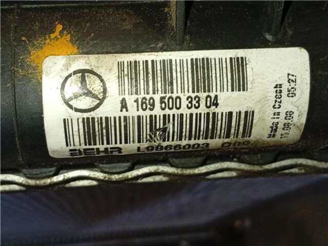 Foto 2ª: Radiador Motor Mercedes Clase B 150 1.7 170 (245.232) [1.7 LTR. - 85 KW CAT] [M 266.940]