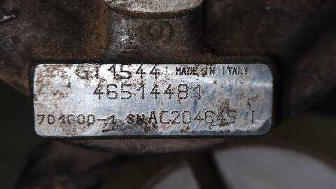 Foto 2ª: Turbocompresor Fiat Bravo 1.9 JTD CAT 101CV 74KW (1995)