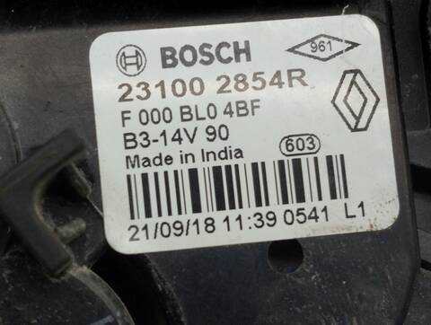 Foto 2ª: Alternador Dacia Sandero STEPWAY COMFORT 90CV 66KW [H4B B4] (2018)
