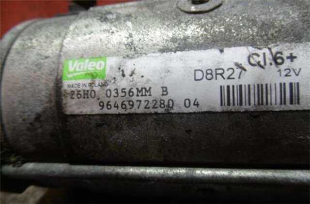 Motor de Arranque Peugeot RCZ 2.0 BASIS [2.0 LTR. - 120 KW 16V HDI FAP]