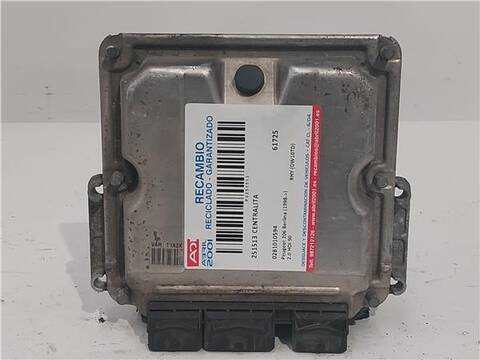 Foto 2ª: Centralita Motor ECU Peugeot 206 2.0 HDI 90 90CV 66KW [RHY (DW10TD)] (2001)