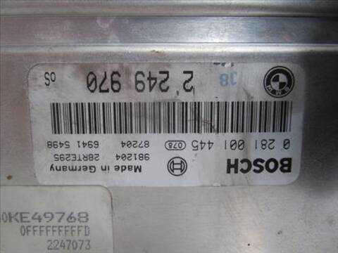 Foto 2ª: Centralita Motor ECU Bmw Serie 3 315 2.0 320D BERLINA 136CV 100KW [204D1] (1999)