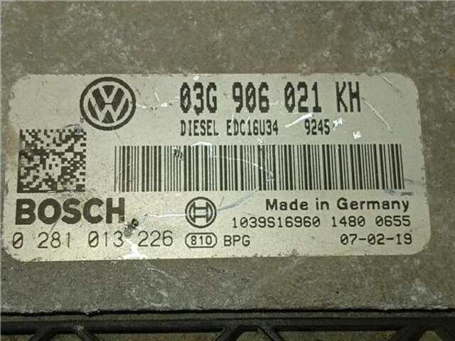 Centralita Motor ECU Volkswagen Golf 1.9 TRENDLINE [1.9 LTR. - 77 KW TDI]