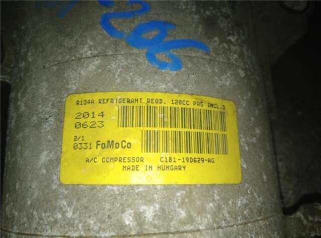 Compresor Aire Acondicionado Ford Fiesta 1.0 SPORT [1.0 LTR. - 92 KW ECOBOOST CAT]
