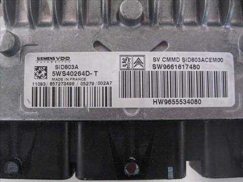 Foto 2ª: Centralita Motor ECU Peugeot 407 2.0 HDI 135 136CV 100KW [RHR (DW10BTED4)] (2005)