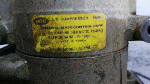 Compresor Aire Acondicionado Hyundai Elantra 1.6 16V CAT 105CV 77KW