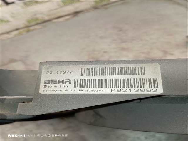 Foto 3ª: Electroventilador Mercedes Vito 2.2 D CDI W639 [646980] (2010)