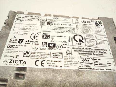 Foto 4ª: Centralita Motor ECU Mercedes Sprinter 419 CDI RWD 907.643 907.645 907.647) 190CV 140KW FURGONETA [654920] (2024)