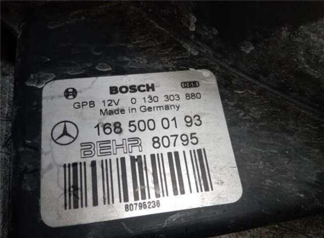 Electroventilador Mercedes Clase A 140 1.7 170 CDI (168.009) [1.7 LTR. - 70 KW CDI DIESEL CAT]