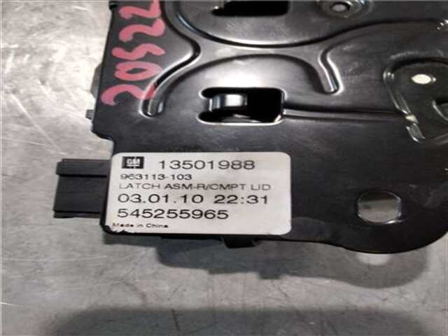 Foto 2ª: Cerradura Maletero Portón Opel Insignia 2.0 COSMO [2.0 LTR. - 96 KW CDTI] [A20DTH]