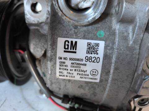 Foto 3ª: Compresor Aire Acondicionado Opel Mokka A17DTS (2013)