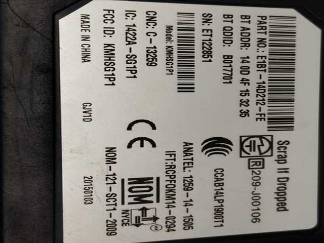 Foto 2ª: Centralita Motor ECU Ford Focus SPORT 115CV 85KW [T1DA] (2015)