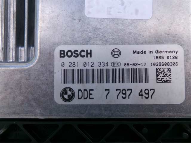 Foto 2ª: Centralita Motor ECU Bmw Serie 1 120 2.0 D E87,2004-2013 [204D4] (2005)